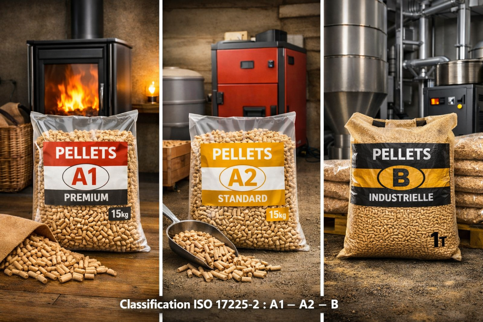 classes de pellets