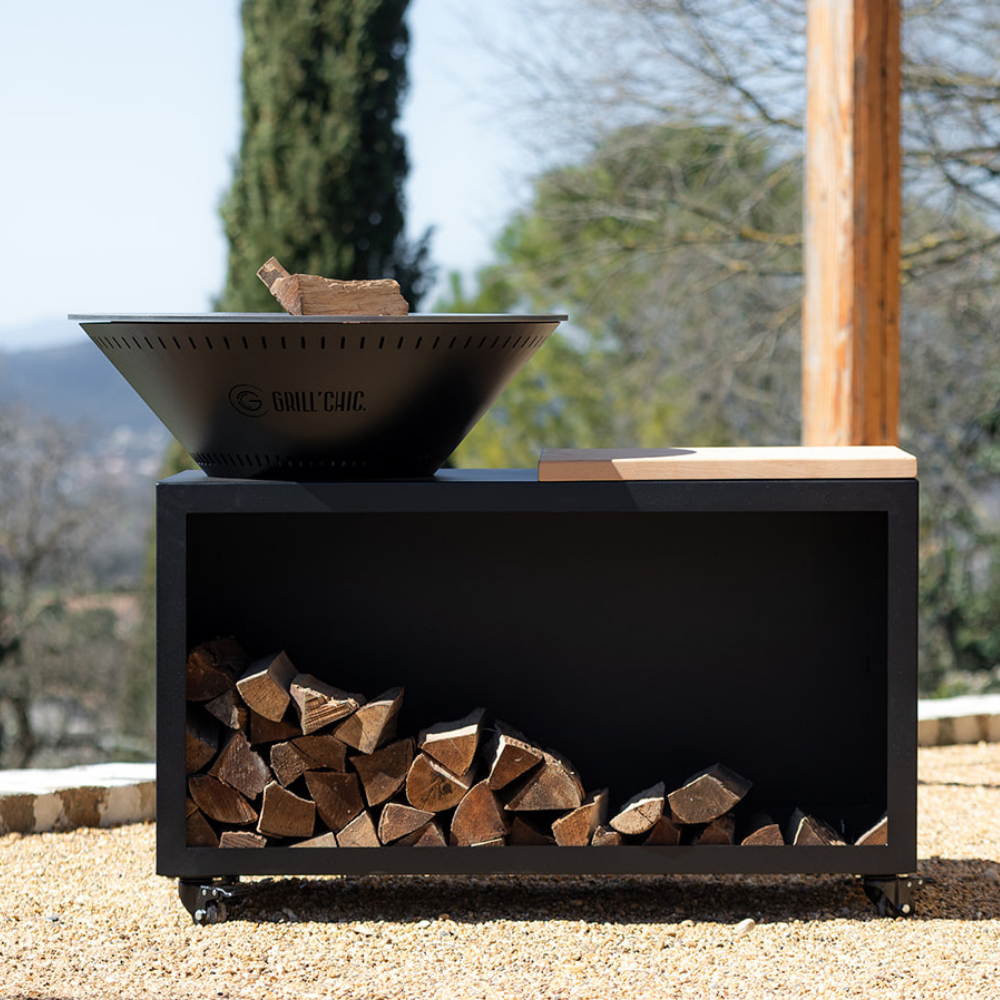 Pack Confort Brasero Traditionnel Acier 103 Noir Double Cuve Nos promos