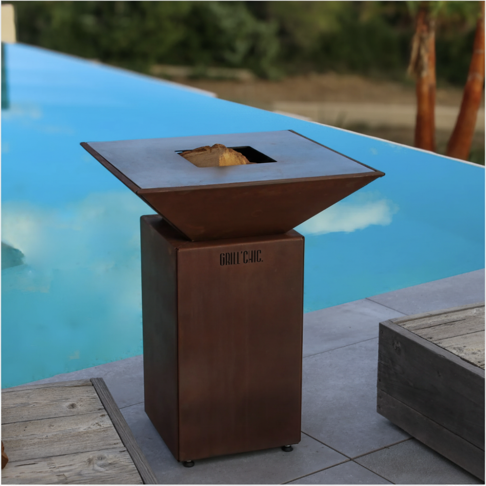 Brasero Auvergnat Corten
