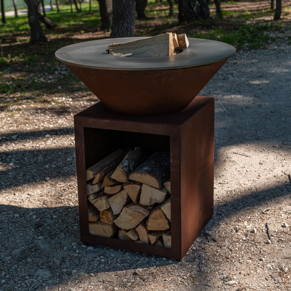 Pack Confort Brasero Classique Corten 103 Simple Cuve Corten