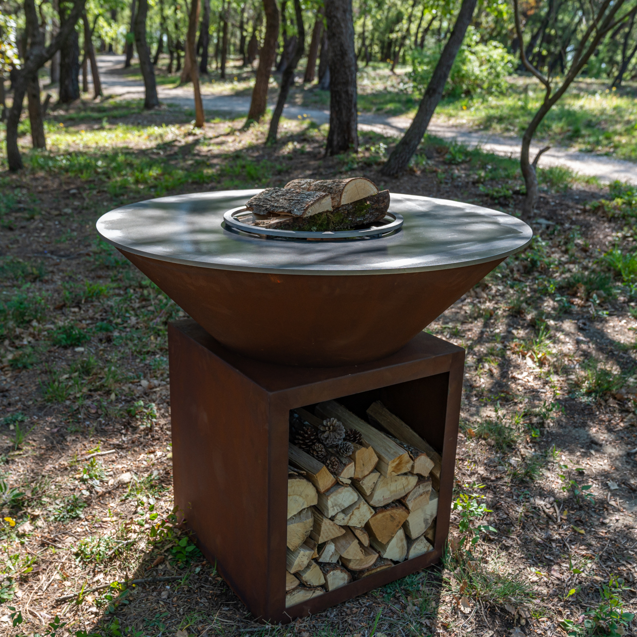 Brasero Classique SC Corten