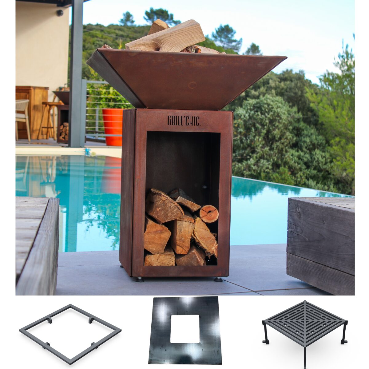 KIT DE CUISSON POUR BOL A FEU AUVERGNAT / MINI CEVENOL 57 