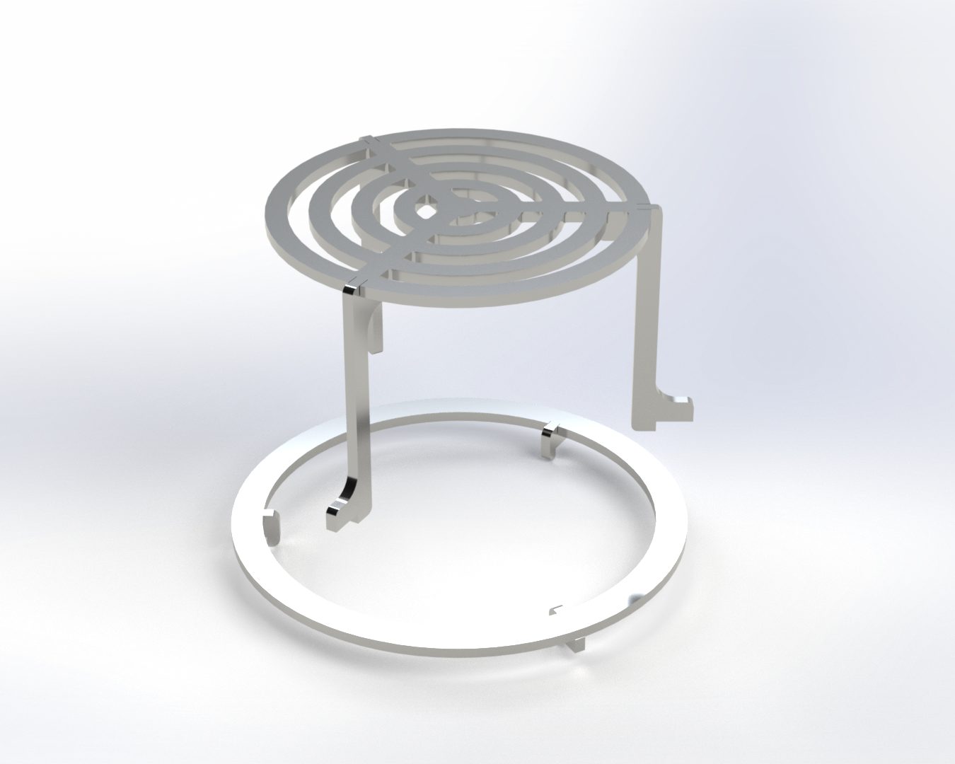 Grille et Stop-Food pour Brasero Auvergnat / Mini Cevenol 62 — photo 2